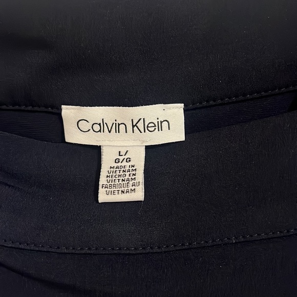 CK Navy Blouse - Picture 2 of 5